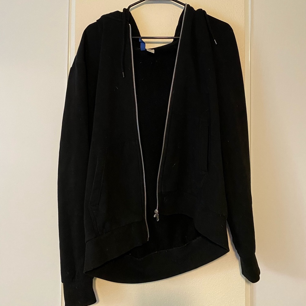black men’s zip up hoodie
